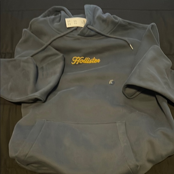 Hollister Navy Bluish Hoodie and Sweatpants Set - Picture 2 of 5